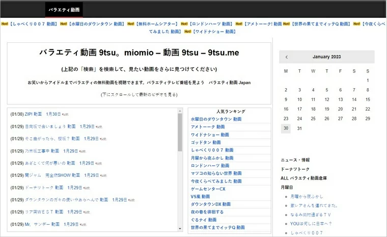 動画サイト-9TSU