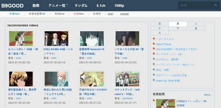 動画サイト-B9GOOD