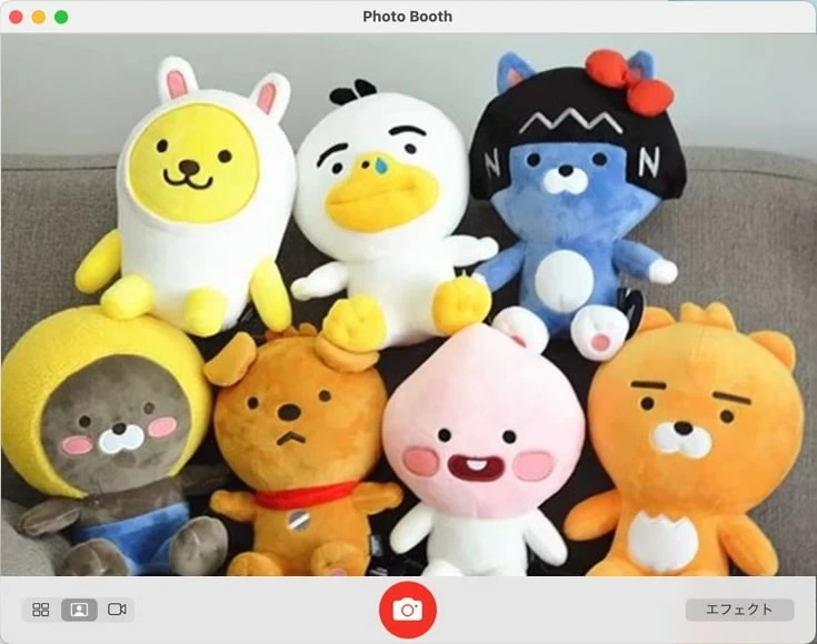 Photo Booth-Webカメラの録画