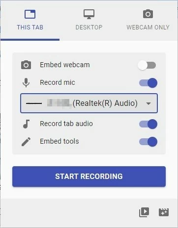 Reelia-Chrome 録画