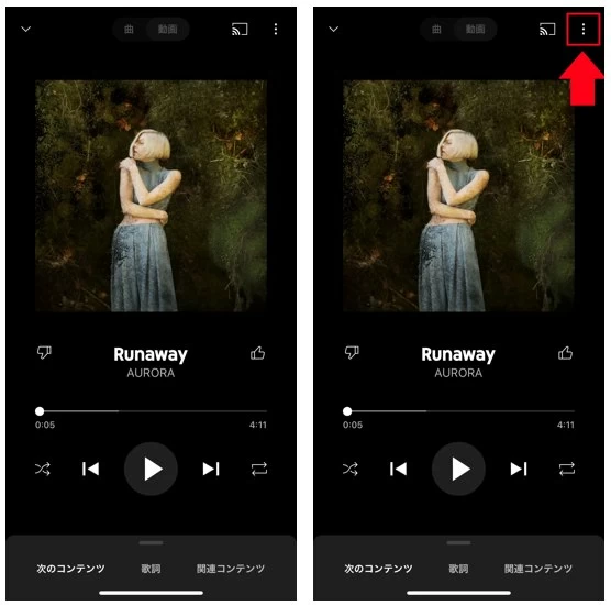 YouTube Music-曲ダウンロード