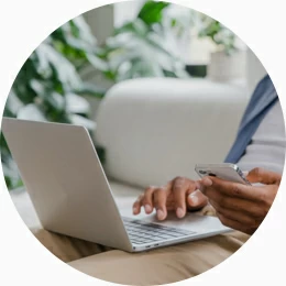 スマートフォンのメモリーのスキャン